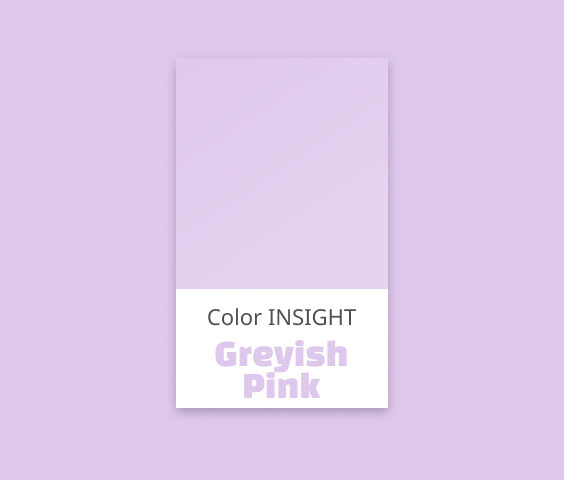 그레이시핑크(GREYISH PINK)